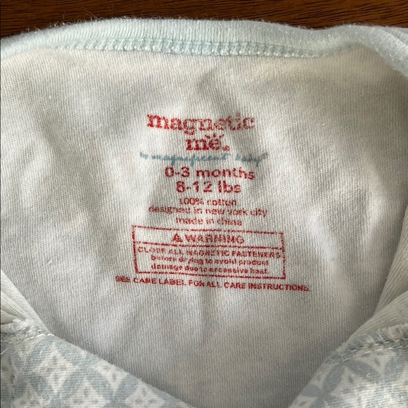 Magnetic Me Cotton Magnetic Parent Favorite Footie - Picture 2 of 6